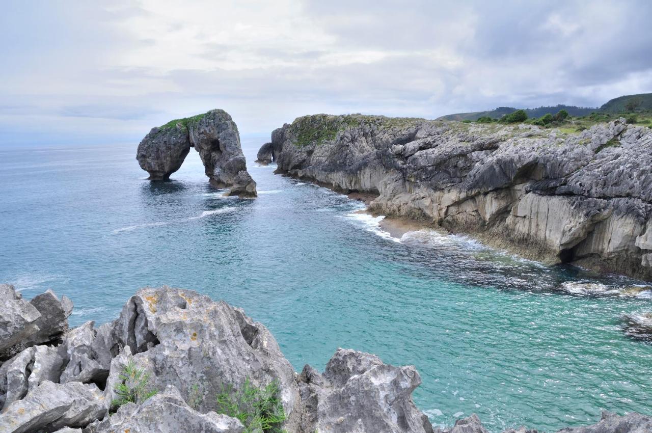Casa Rural Las Fraguas Llanes, Gulpiyuri, Bufones المظهر الخارجي الصورة