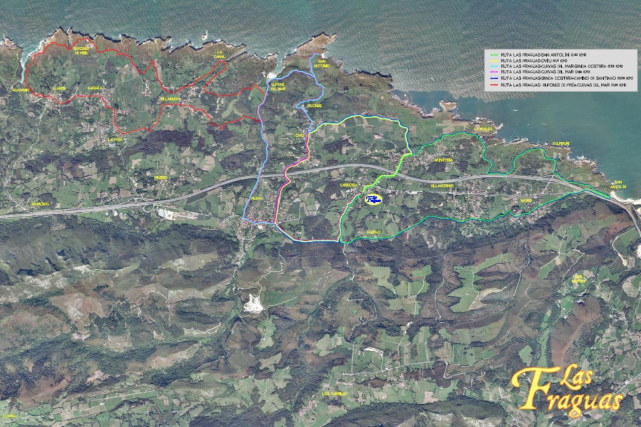Casa Rural Las Fraguas Llanes, Gulpiyuri, Bufones المظهر الخارجي الصورة